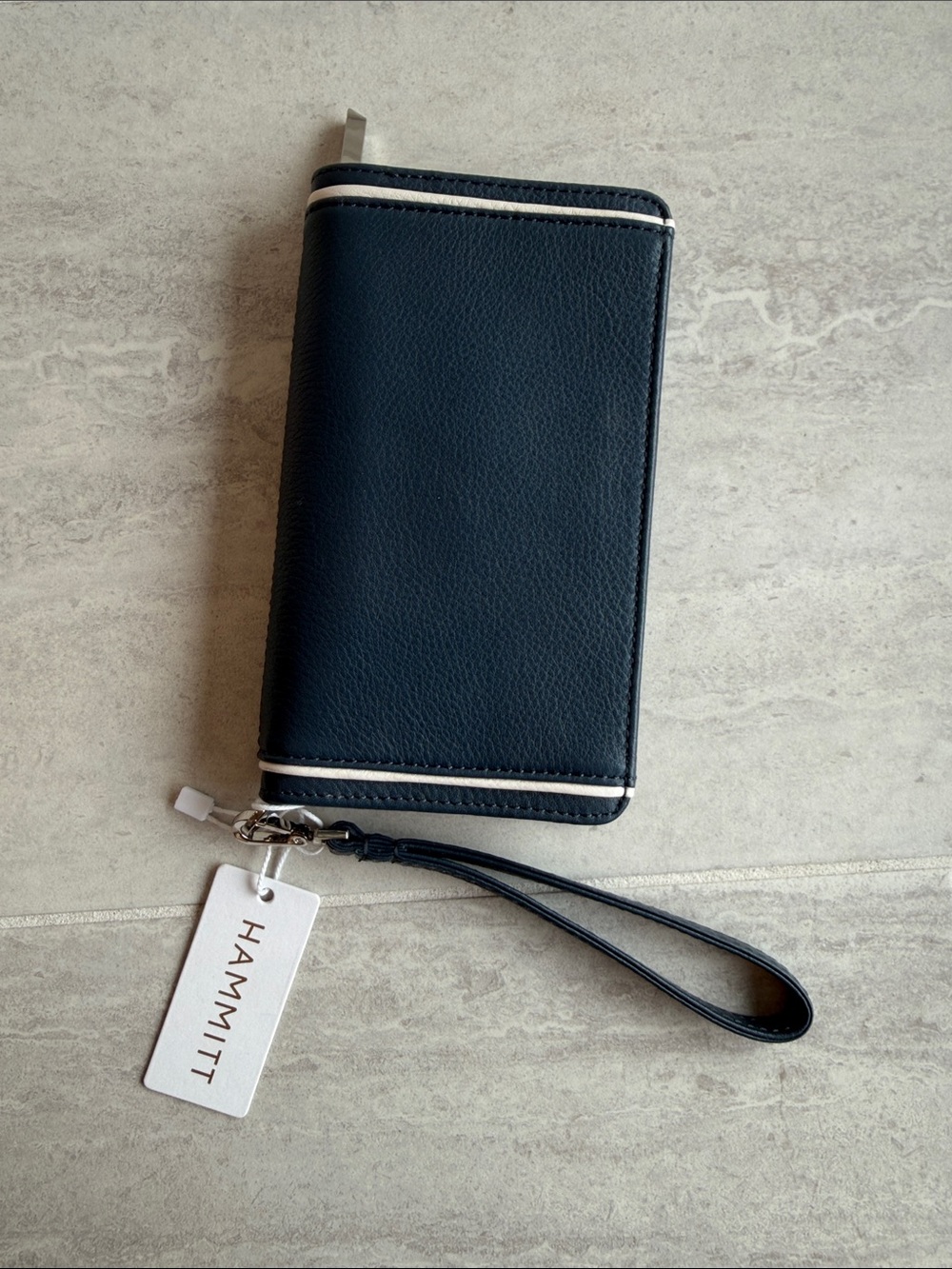 NWT Hammitt Bryant Wallet Nautical Navy - Picture 4 of 5